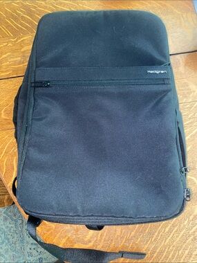 Hedgren Black Slim Urban Travel Backpack
